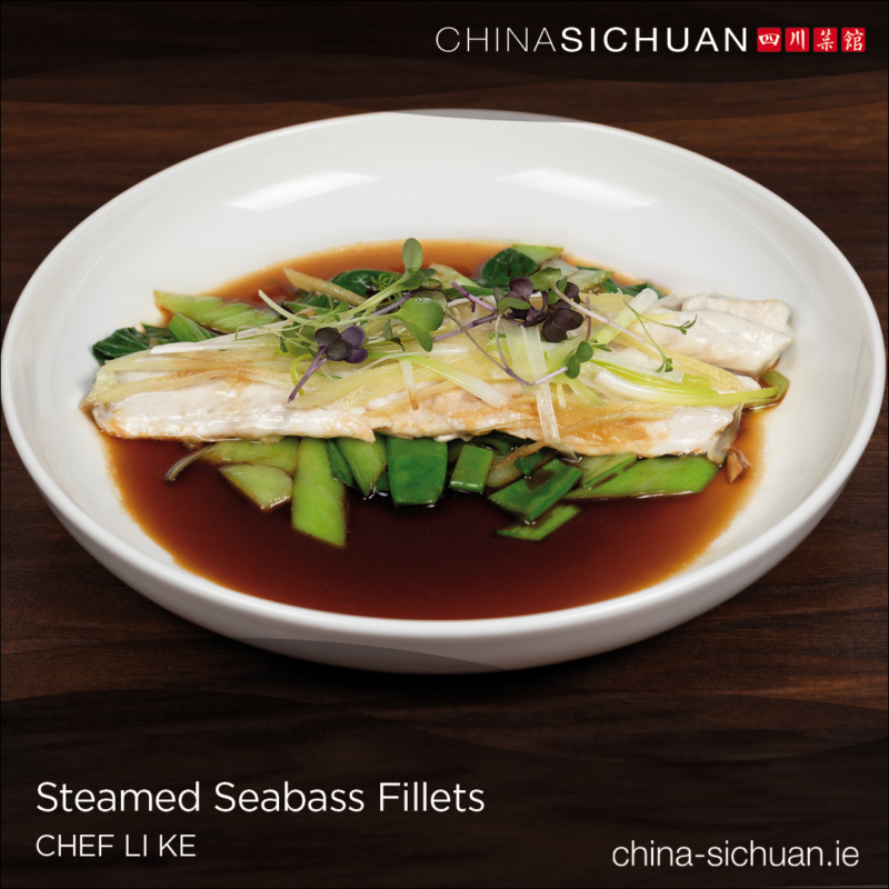 Steamed Sea Bass fillets with Ginger & Scallion | Chef Li Ke - China